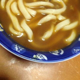 肉じゃがリメイク→カレーうどん(*^^*)★